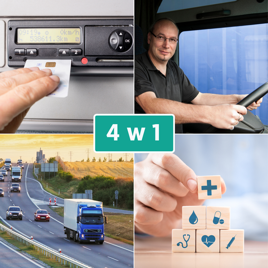 Szkolenie z przepisów o czasie pracy kierowcy – blok 1+2+3+4